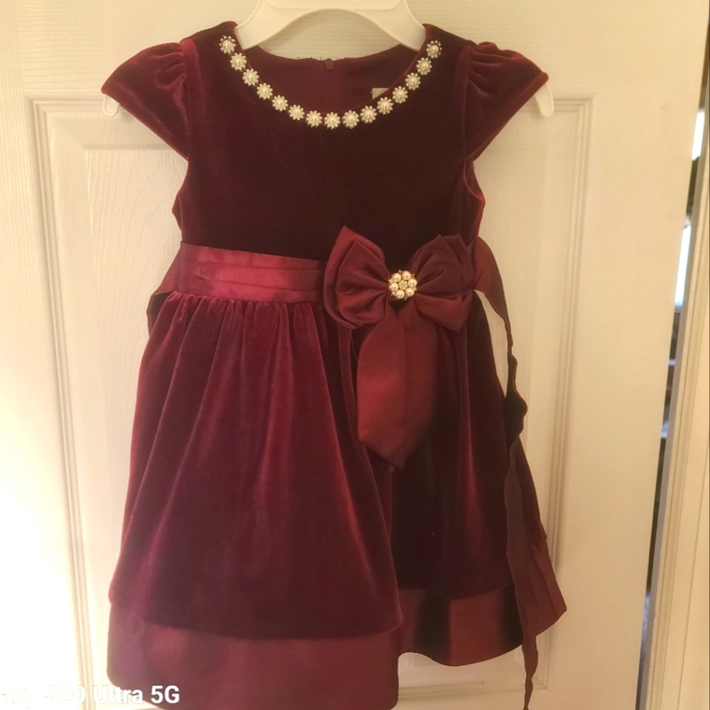 4t Deep Marroon Formal Dress